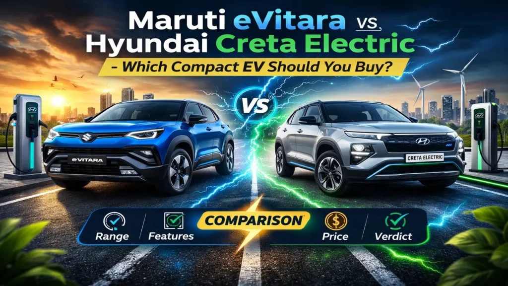 Maruti eVitara vs Hyundai Creta Electric - Which Compact EV Should You Buy?