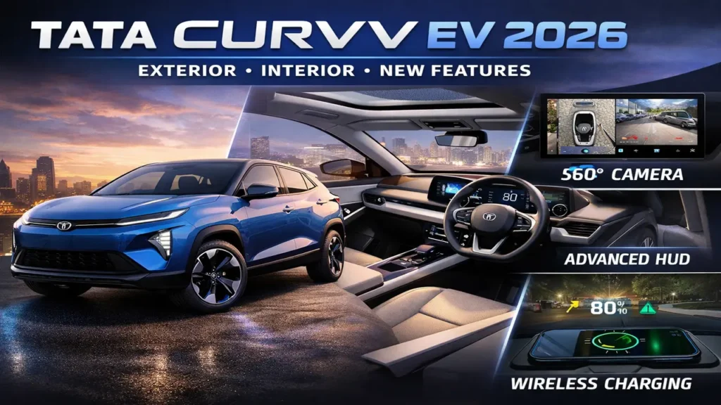 Tata Curvv EV 2026: Exterior, Interior & New Features