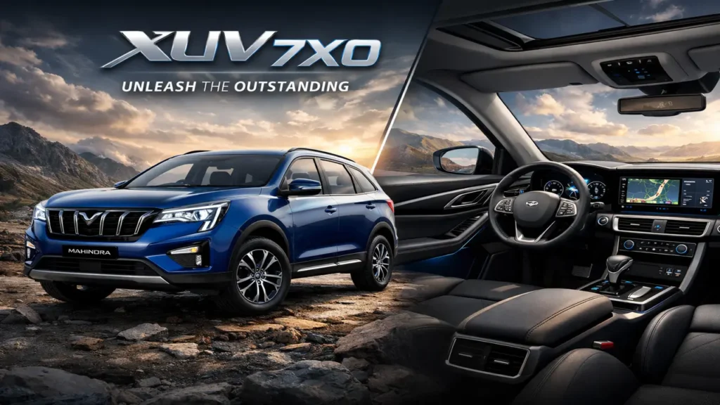 XUV 7XO Interior & Exterior Review with Full Engine Specifications